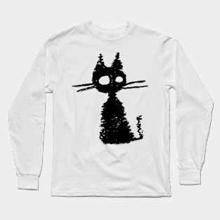 RiGatto il Magnifico - the perfect black cat Long Sleeve T-Shirt